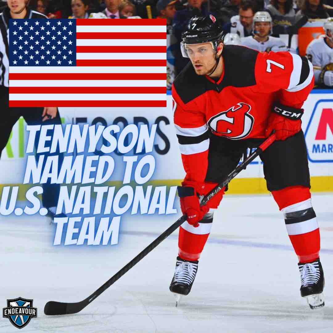 Matt Tennyson of the New Jersey Devils is named to the U.S. Men's National Team Roster for 2021