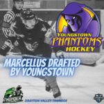 Mason Marcellus drafted to the Yougnstown Phantoms of the USHL
